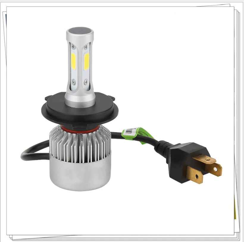 C6 36W LED Car Headlights with Integrated Cooling Fan